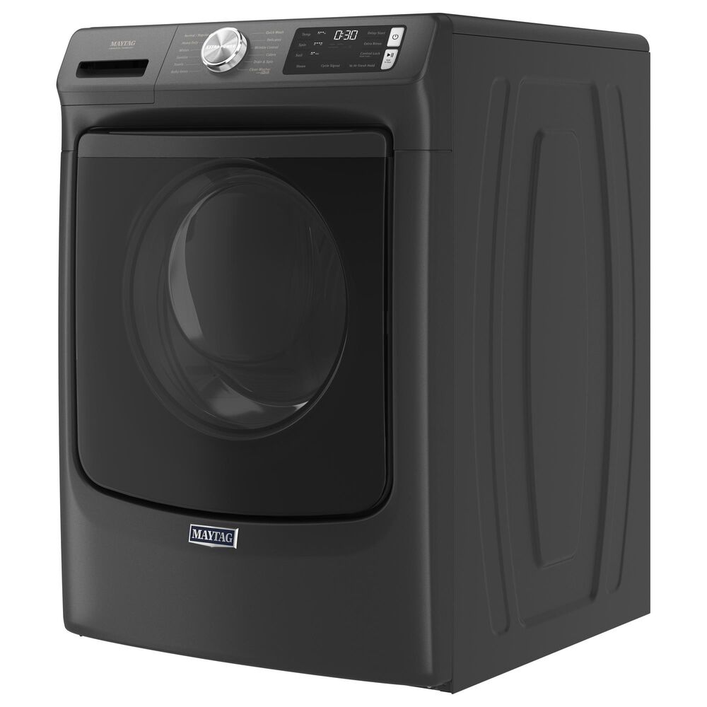 Maytag 4.8 Cu. Ft. Front Load Washer with Extra Power in Volcano Black, , large