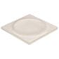 Dal-Tile Nu Bare Bone 4" x 4" Square Circle Ceramic Tile, , large