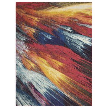 Nourison Celestial CES05 3"11" x 5"11" Burst Area Rug, , large