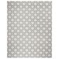 Safavieh Micro-Loop 8" x 10" Silver and Dark Grey Area Rug, , large