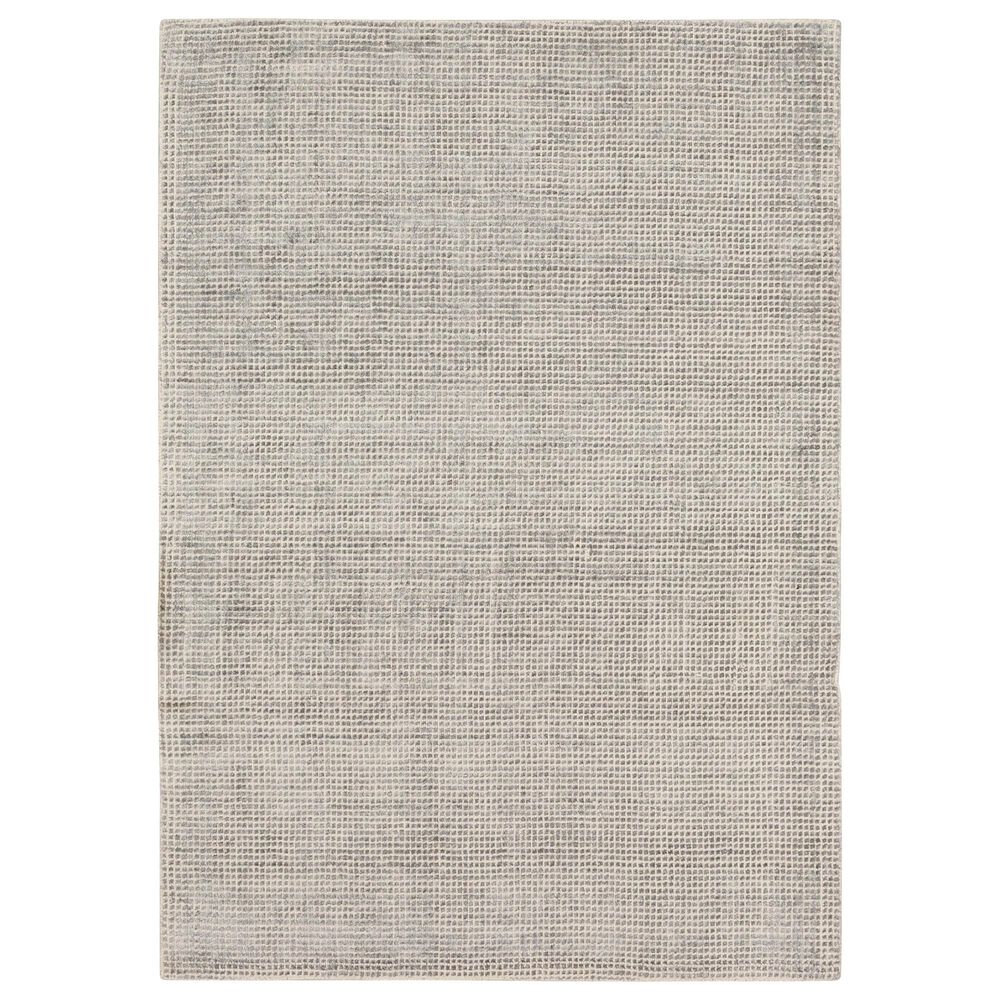 Karastan Labyrinth RG176-945 9' x 12' Matrix Steel Grey Area Rug, , large