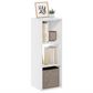 HOMLUX 3-Cube Open Shelf Bookshelf in White, , large