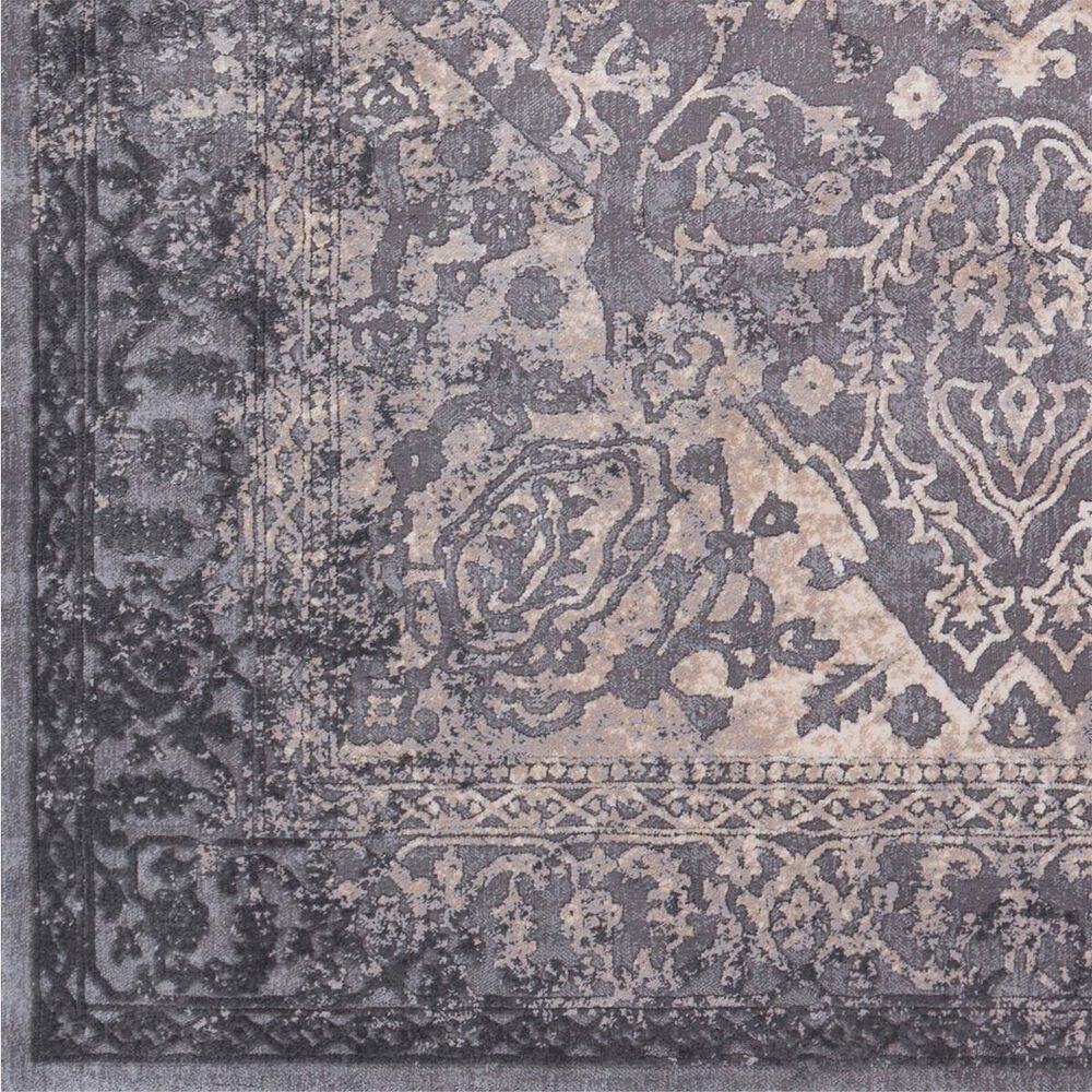 Surya Tibetan TBT-2300 7&#39;10&quot; x 10&#39;3&quot; Charcoal, Ivory and Khaki Area Rug, , large