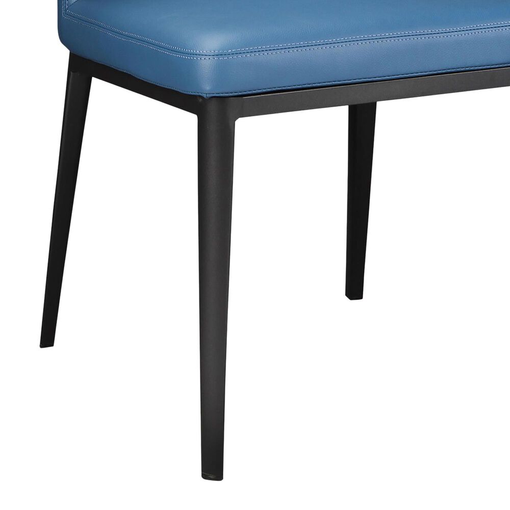 Moe&#39;s Home Collection Delaney Side Chair in Blue, , large