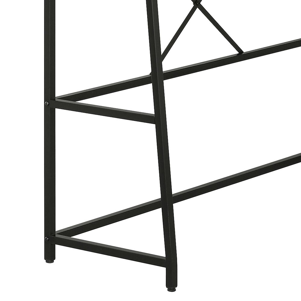 Furniture of America Darrel Desk in Black and Light Oak, , large
