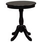 Linon Home Decor Palmetto End Table in Black, , large