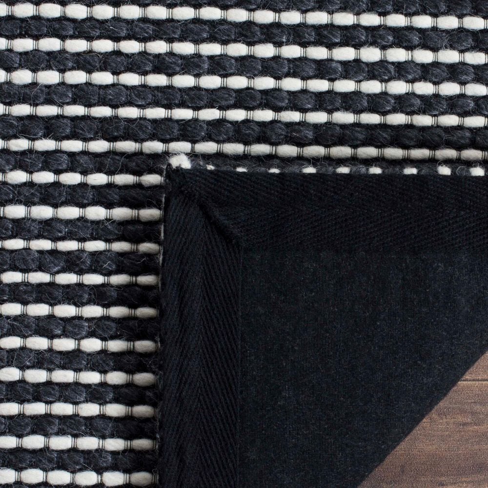 Safavieh Natura NAT801E 5&#39; x 8&#39; Ivory and Black Area Rug, , large