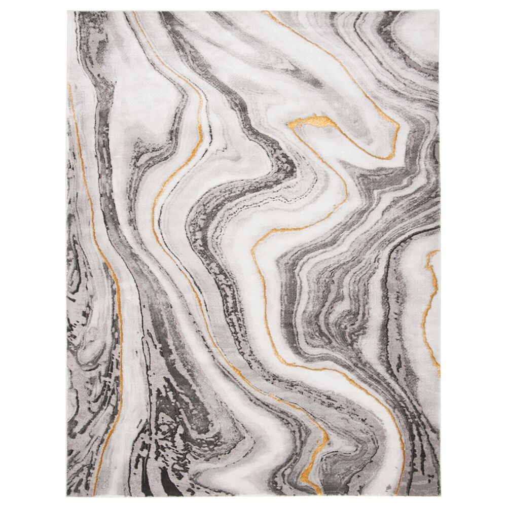 Safavieh Craft 10"6" x 14" Grey and Gold Area Rug, , large
