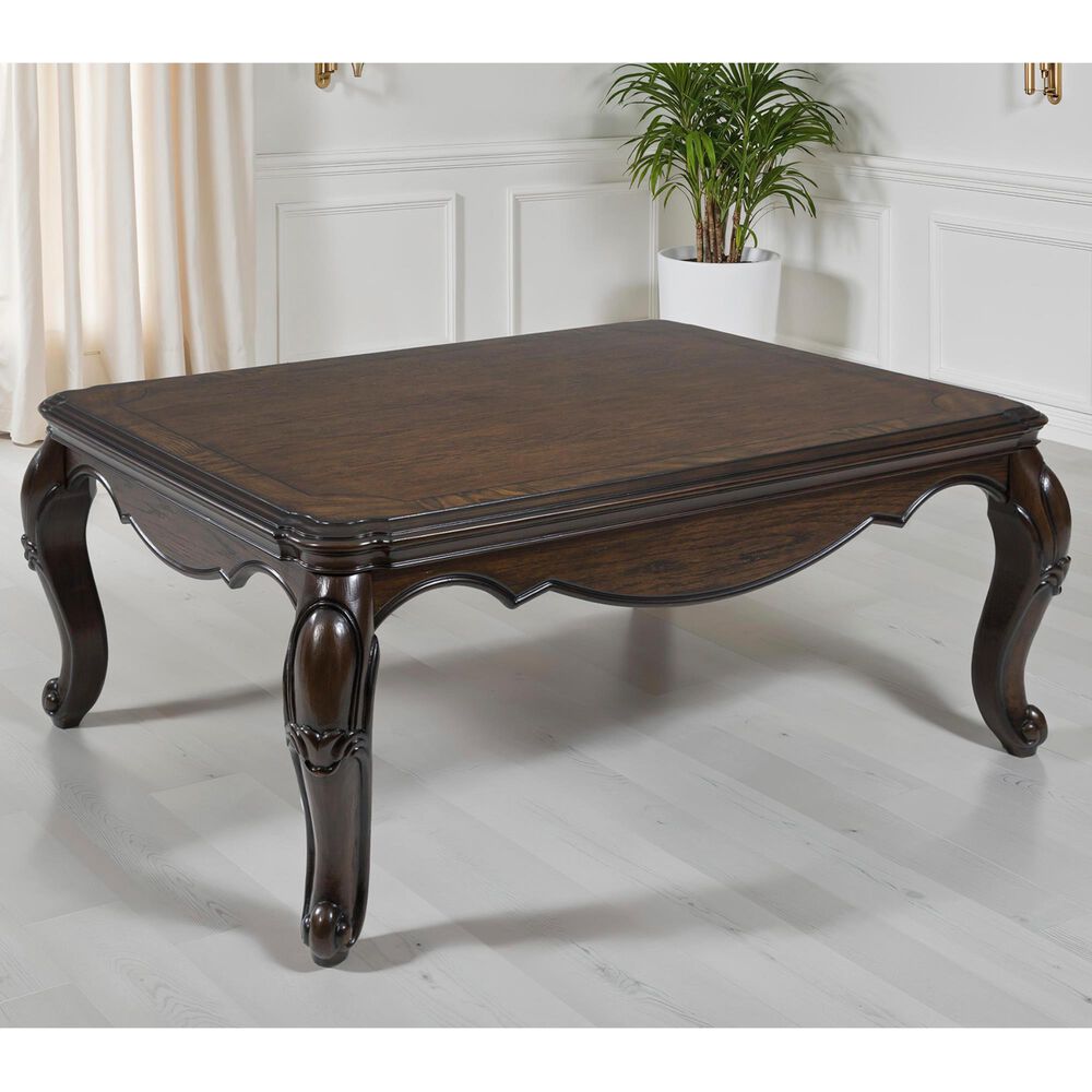 Ashley Maylee Cocktail Table in Dark Brown, , large