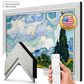 Deco TV Frames Premiere 75" Frame Bezel for Samsung the Frame TV in Contemporary Silver, , large