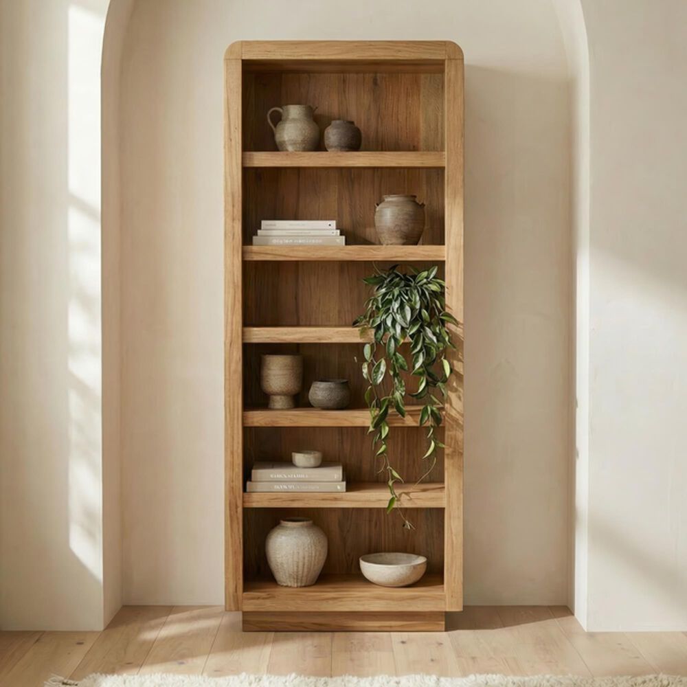 Arista Wood 72" Bookcase in Double Time, , large