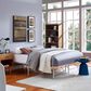 Modway Horizon Platform Queen Bed Frame in Gray, , large