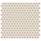 Dal-Tile Color Wheel Matte Urban Putty 13"" X 11"" Ceramic Mosaic Sheet, , large