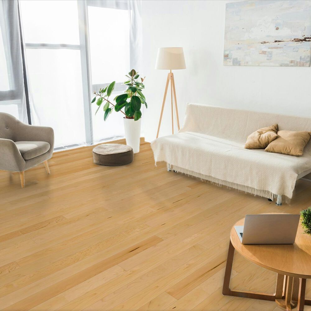 Lauzon Classics Natural 4 1/4" Maple Solid Hardwood, , large