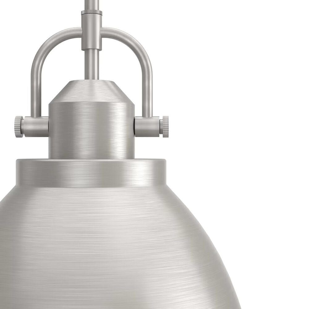 Hunter Bridgemoor 2-Light Pendant in Brushed Nickel, , large