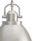 Hunter Bridgemoor 2-Light Pendant in Brushed Nickel, , large
