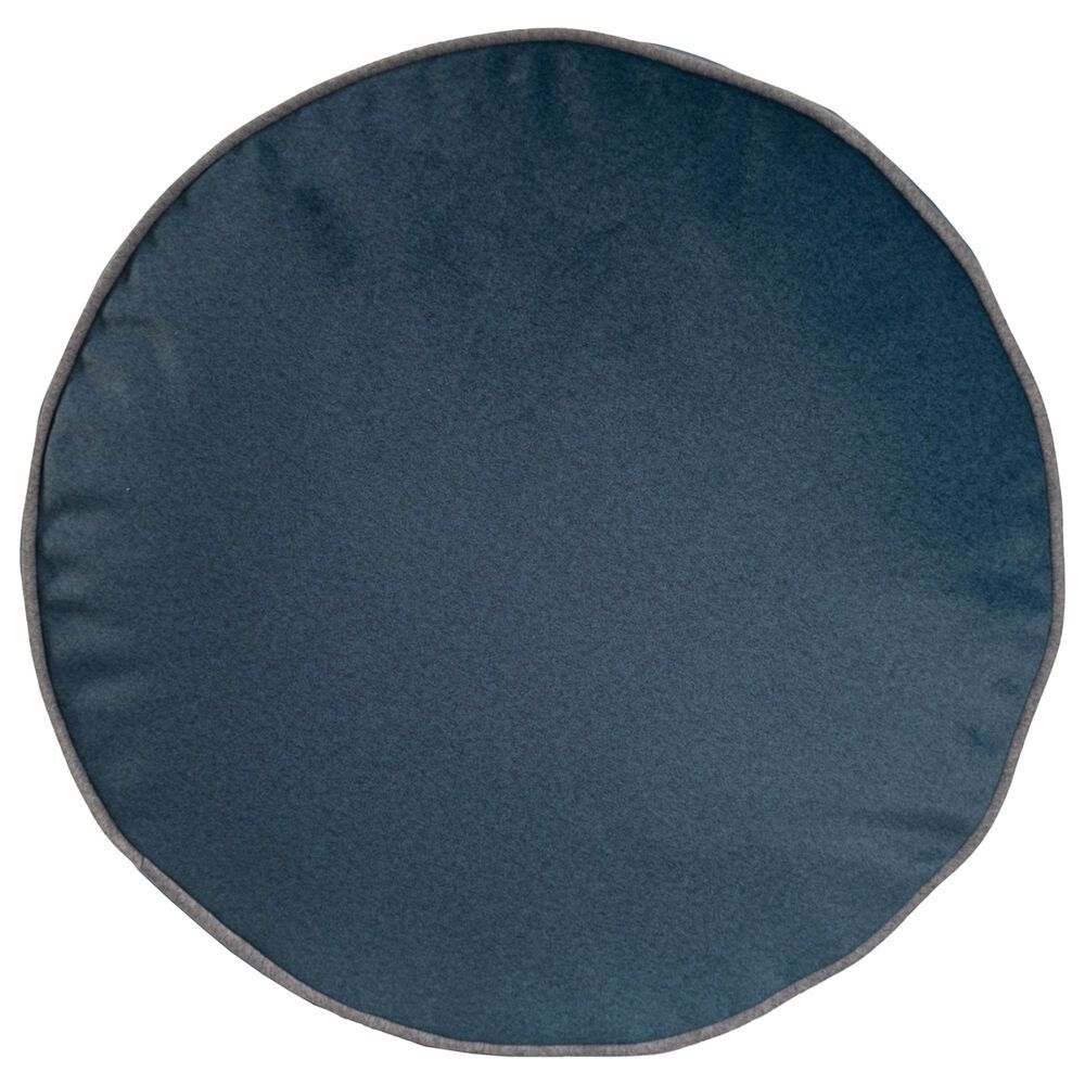 Howard Elliott Qiviut Tall Pouf in Royal, , large