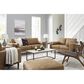 Ashley Telora Stationary Sofa in Caramel, , large