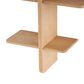 Maple and Jade 15" Handmade Wall Shelf in Light Brown, , large