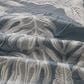 Duke Imports Virah Bella Jacquard 3-Piece King Quilt Set in Slate Tropics, , large