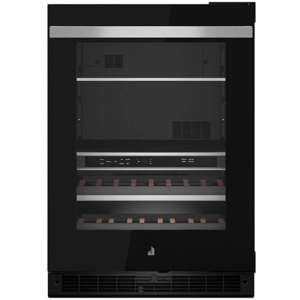 JennAir NOIR 24" Built-In Undercounter Beverage Center Left Swing in Black Stainless Steel, , large