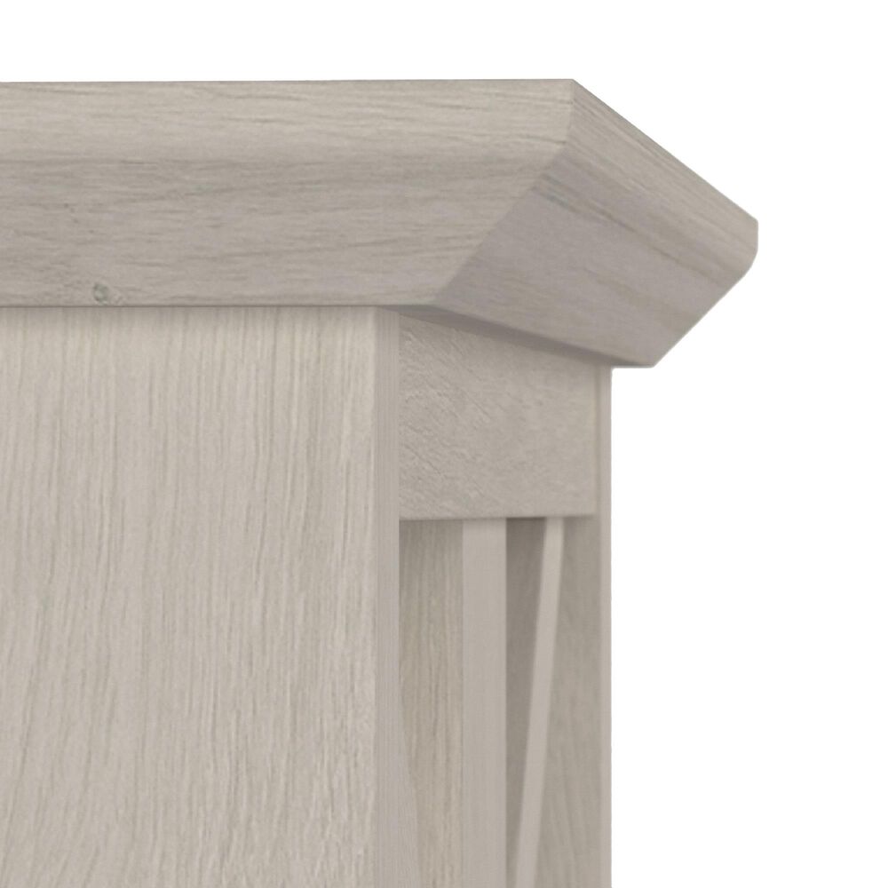 Bush Homestead 2Piece Entertainment Center with Fireplace Insert in