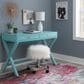 Linon Home Decor Peggy Writing Desk in Baby Blue, , large