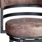 Blue River Titana 30" Swivel Barstool with Bandero Tobacco Cushion in Mineral, , large