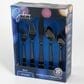 Gibson Home Stravida 20-Piece Flatware Set in Black, , large