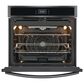 Frigidaire Gallery 30"" Single Electric Wall Oven with Total Convection in Black Stainless Steel, , large