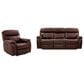 Blue River Montague Power Reclining Sofa and Recliner in Brown, , large