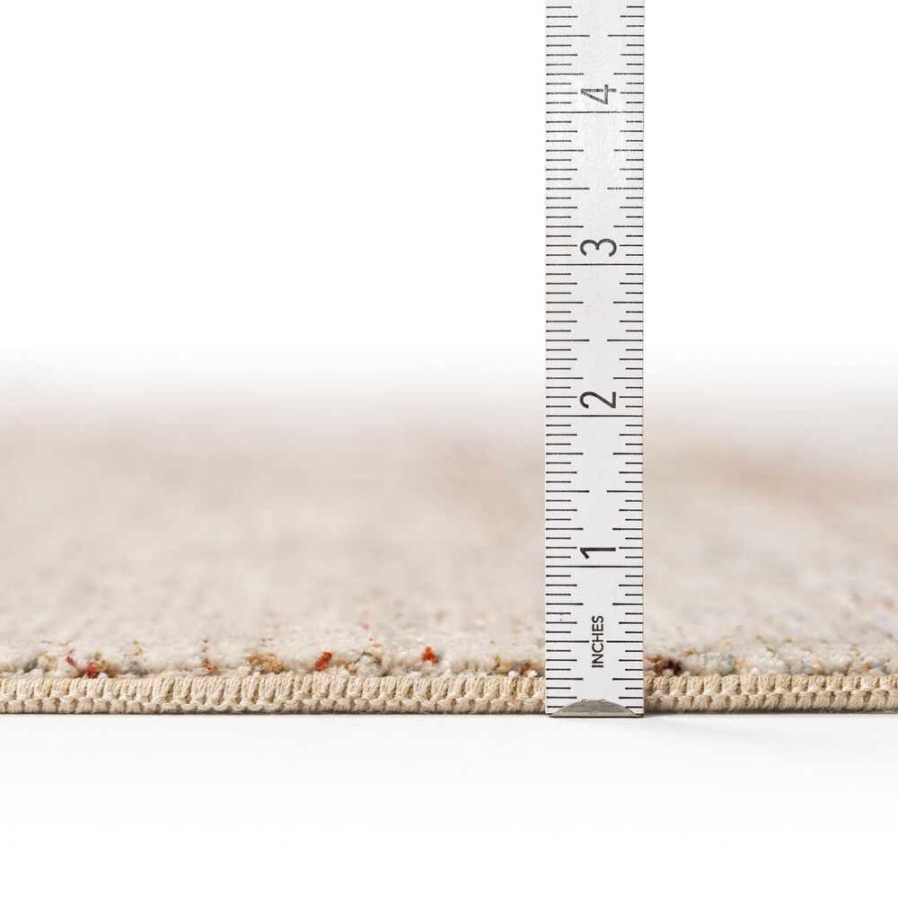 Dalyn Rug Company Neola Solid 3&#39; x 5&#39; Beige Area Rug, , large