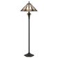 Cal Lighting 61" Tiffany Floor Lamp in Bronze, , large