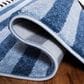 Safavieh Carousel Nautical 3" Square Navy and Ivory Kids  Area Rug, , large