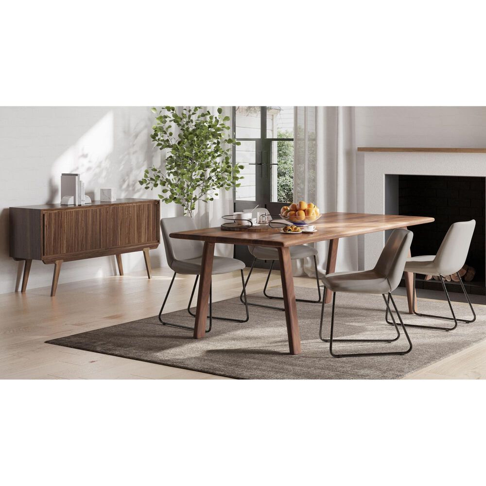 Moe&#39;s Home Collection Malibu Dining Table in Brown - Table Only, , large