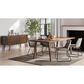 Moe"s Home Collection Malibu Dining Table in Brown - Table Only, , large