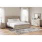 Ashley Senniberg 3-Piece King Panel Bedroom Set in Light Brown and White, , large