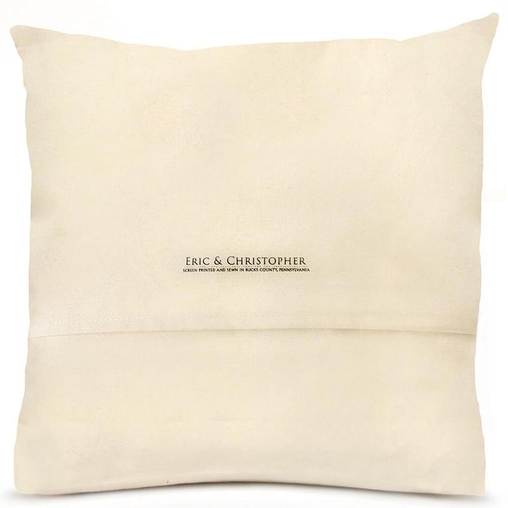Eric &amp; Christopher Yellow Lab Dog 20&quot; x 20&quot; Throw Pillow in Natural, , large