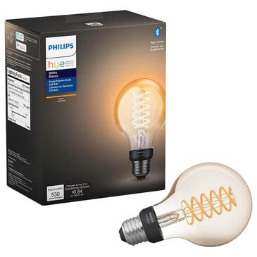 Philips Hue Filament G25 LED Smart Bulb in White, , large