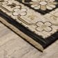 Oriental Weavers Acacia Black and Beige 2" x 3" Area Rug, , large