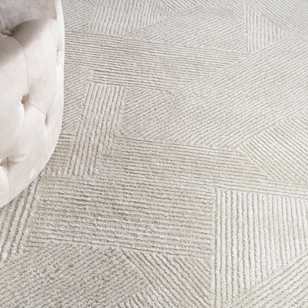 Nourison Ma30 Star Geometric 7&#39;9&quot; x 9&#39;9&quot; Ivory Area Rug, , large