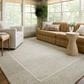 Chris Loves Julia x Loloi Briggs 9"3" x 13" Sage and Ivory Area Rug, , large