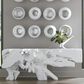 Phillips Collection Freeform Console Table in Gel Coat White, , large