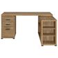 Pacific Landing Yvette L-Shape Computer Desk in Mango, , large