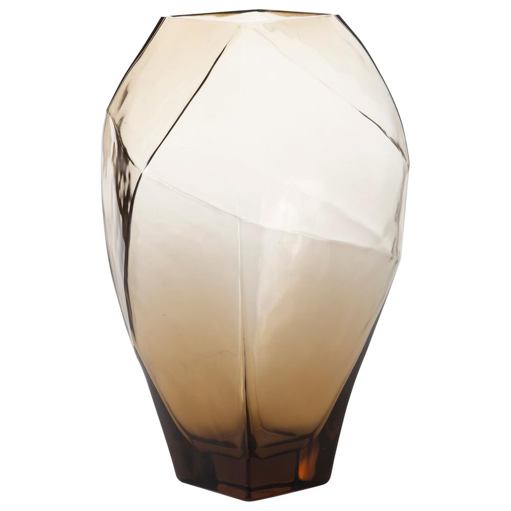 Ashley Ewart 12.38" Vase in Light Brown, , large