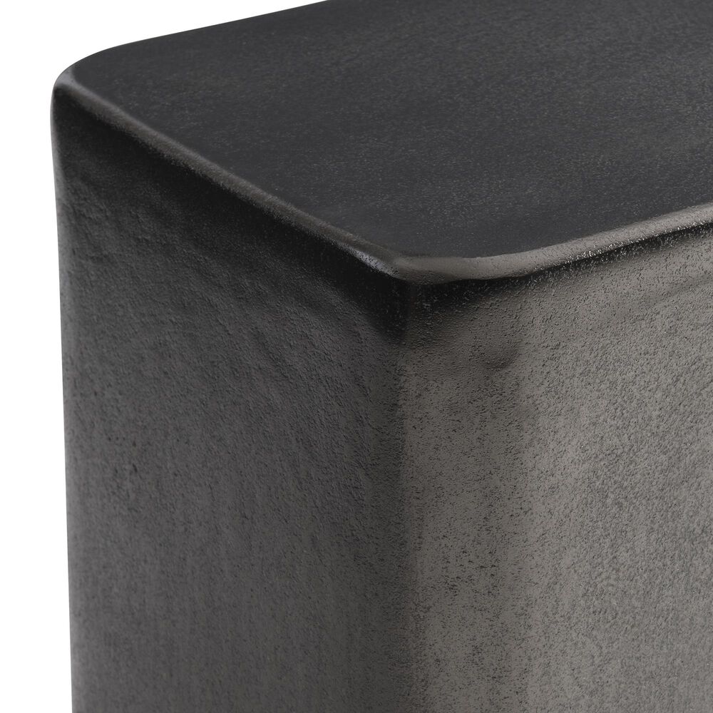 Bernhardt Juri 15" Accent End Table in Graphite, , large