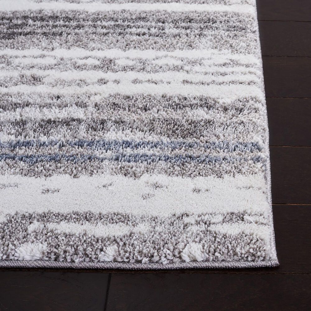 Safavieh Century 2&#39; x 9&#39; Grey and Blue Runner, , large