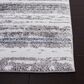 Safavieh Century 2" x 9" Grey and Blue Runner, , large