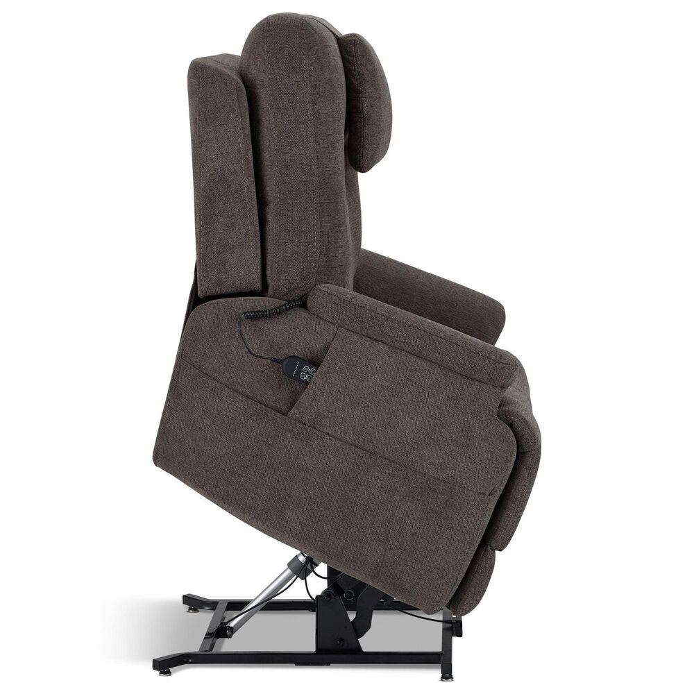 Flexsteel Industries Inc Zecliner Power Lift Recliner in Umber, , large