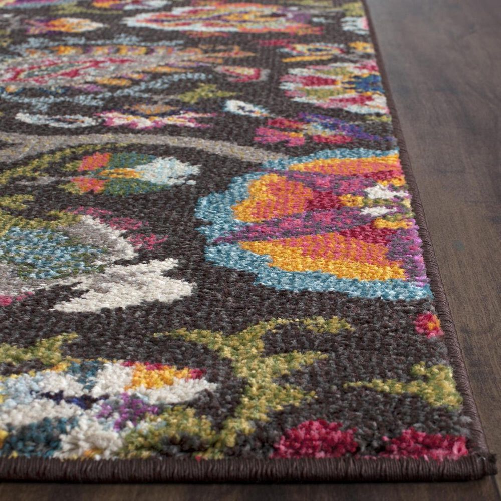 Safavieh Monaco MNC229B-3 3&#39; x 5&#39; Brown/Multi Area Rug, , large